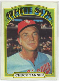 1972 Topps Baseball Cards      098      Chuck Tanner MG